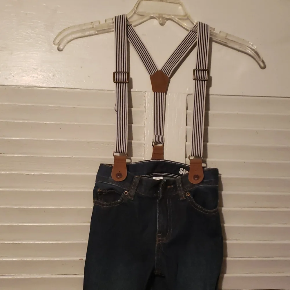 Carter's Jean's with Suspenders